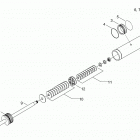 Mountain 800 HO Задняя подвеска