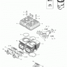 Ranger 550 Цилиндр