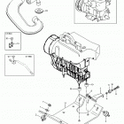 ST 600 01- Engine Mount Plate / Muffler