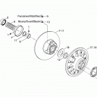 Ranger V-1000 Ведомый шкив