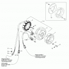 Rave Cross 800 HO 03- Fly Wheel