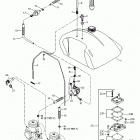 ST 600 Топливный бак