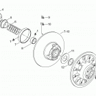 Explorer 550 Ведомый шкив