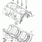 Enduro 400 F 05- Crankcase