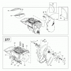 Enduro 400 F 01- Fan Housing