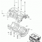 Enduro 550 F 05- Crankcase
