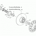 Ranger 550 Ведомый шкив
