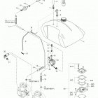 ST 600 Топливный бак
