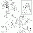 Sport Touring 800 01- Engine Mount Plate / Muffler