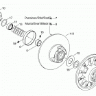 Super Touring 600 Ведомый шкив