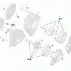 Ranger V-1000 Масляный насос