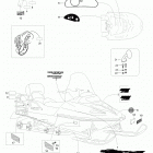 ST 600 Наклейки