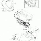 5900 FCE 01- Engine Mount Plate / Muffler