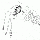 GLX ST 600 03- Fly Wheel