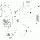 Super Touring 500 Топливный бак