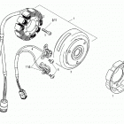 GLX ST 500 03- Fly Wheel