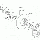 Super Touring 500 Ведомый шкив