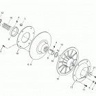 Rave 800 Special Ведомый шкив