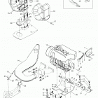 Ranger FCE 01- Engine Mount Plate / Muffler