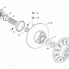 Enduro 400 F Ведомый шкив