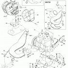Super Touring 500 01- Engine Mount Plate / Muffler