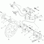Enduro 400 F 06- Brake Assy