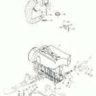 Ranger 2000 01- Engine Mount Plate / Muffler