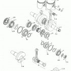 G-Touring 700 01- Crankshaft Assy
