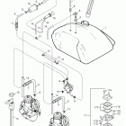 GLX 5900 LCE Топливный бак