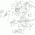 M 8000 SE ES 153 GREEN Передний бампер и рама