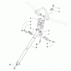 BEARCAT 3000 LT BLUE Вал руля