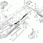 M 8000 MOUNTAIN CAT ES 162 GREEN Тунель ,задний бампер и брызговик