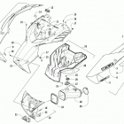 XF 6000 HIGH COUNTRY 141 ORANGE Капот и воздуховоды
