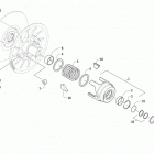 BEARCAT 2000 LT BLUE Привод сцепления