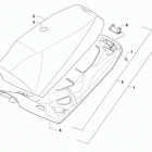 BEARCAT 3000 LT BLUE Сидение