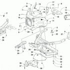 BEARCAT 3000 LT BLUE Передний бампер