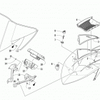ZR 6000 RR ES 129 GREEN Ветровое стекло и панель инструментов
