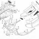 BEARCAT 2000 LT BLUE Поддон и обтекатели
