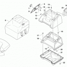 PANTERA 7000 XT LTD BLACK Third seat and storage assemblies