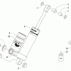 ZR 6000 LTD ES EB 129 Задняя подвеска ,задний амортизатор