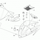 XF 7000 CROSSTOUR ORANGE Ветровое стекло и панель инструментов