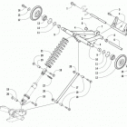 M 6000 SE ES 153 GREEN Задняя подвеска ,задний рычаг