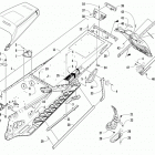 ZR 5000 LXR 137 BLACK Тунель ,задний бампер и брызговик