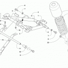 ZR 8000 LTD ES 129 BLACK Задняя подвеска ,передний рычаг