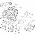 ZR 6000 LTD ES EB 129 Опора двигателя и вариатор