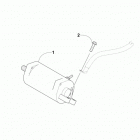 BEARCAT 3000 LT BLUE Стартер