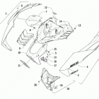 XF 7000 CROSSTOUR ORANGE Капот