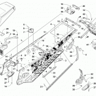 ZR 6000 LTD ES 129 ORANGE Тунель ,задний бампер и брызговик
