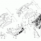 ZR 7000 LTD 137 ORANGE Поддон и обтекатели