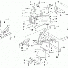 ZR 6000 LTD ES EB 129 Передний бампер и рама